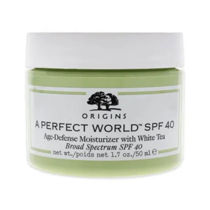 Origins A Perfect World SPF 40, Age-Defense Moisturizer With White Tea, 1.7 Fl Oz
